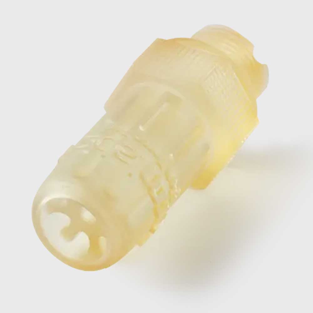 Prototype 3D printed with Formlabs High Temp Resin, built to withstand high temperatures, ideal for creating heat-resistant components and testing parts under extreme conditions.