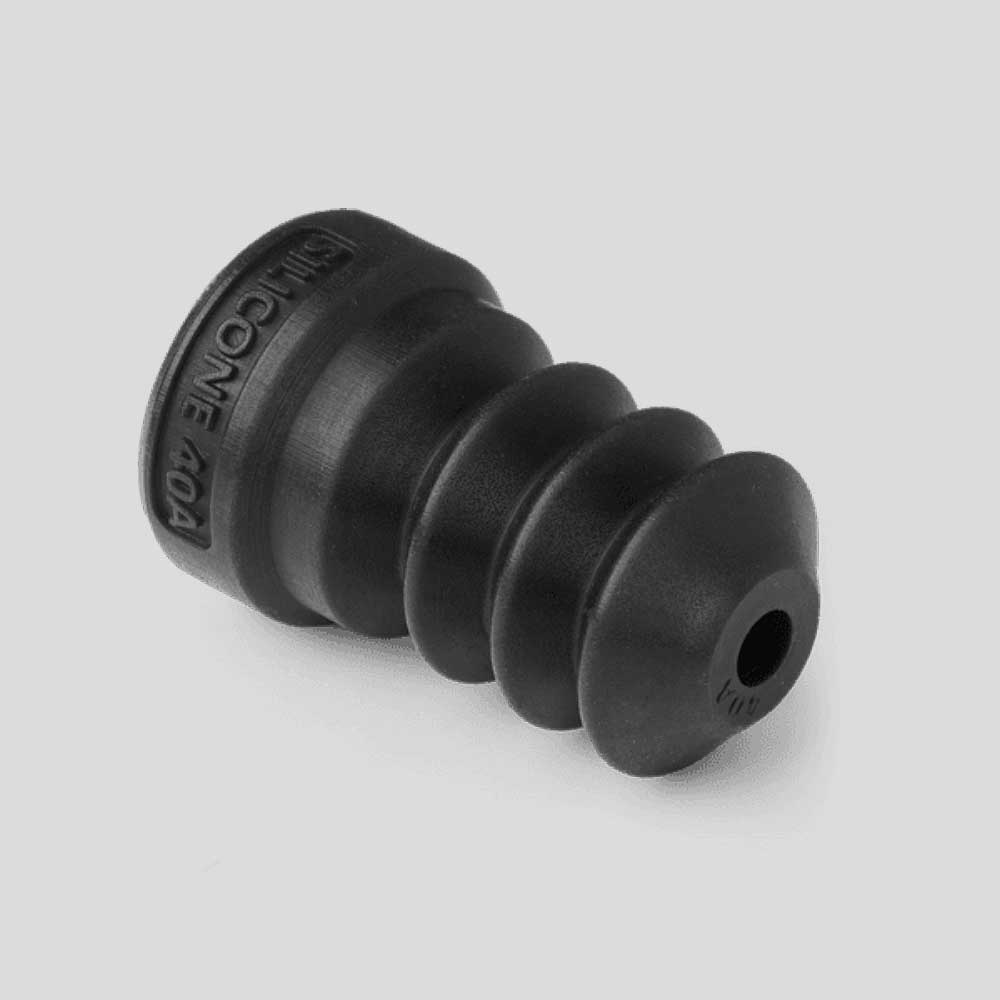 Prototype 3D printed with Formlabs Silicone 40A Resin, featuring a soft, rubber-like texture and high flexibility, perfect for creating flexible, stretchable parts such as seals, gaskets, and medical devices.
